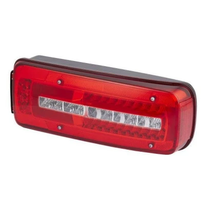 Abbildung von HELLA 2VP 012 381 261 Rückleuchte rechts LED schwarz 24 glasklar, Rot Heckverkabelung, mit Schrauben, Elektromagnetische Verträglichkeit (EMV)