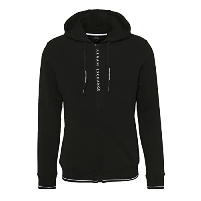 Abbildung von Armani Exchange Sweatjacke, Herren, Größe: Small, Black