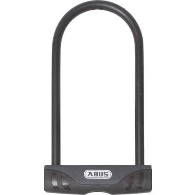 Abbildung von ABUS Bügelschloss Facilo 32/150HB300 + USH32 Halterung Fahrradschloss mit Double Locking Sicherheitslevel 7 Schwarz