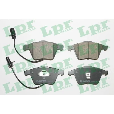 Abbildung von LPR 05P1230 Bremsbelagsatz AUDI: A6 C5 Avant, Saloon, Allroad C5, SKODA: Fabia 1 Combi