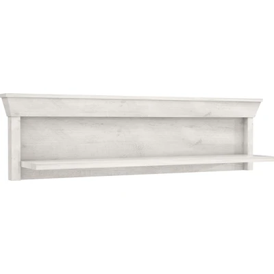 Abbildung von Forte Kashmir Wandboard, Holzwerkstoff, Pinie Weiß, 24,5 x 122,8 33,8 cm