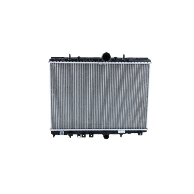 Abbildung von NRF EASY FIT 58303 Kühler, Motorkühlung Aluminium 554 380 29 mit Dichtring Kühlrippen gelötet PEUGEOT: 607 Saloon, CITROËN: C5 I Estate