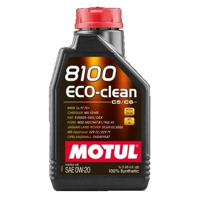 Abbildung von Motul ECO CLEAN 0W 20 1l Motoröl 108813 BMW: 3 Saloon, Touring, 1 Hatchback, OPEL: Astra J Sports Tourer, K Hatchback