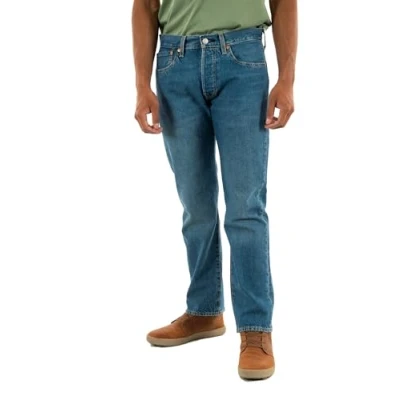 Abbildung von Levi&#039;s 501 Original Jeans Straight Leg, Herren, Größe: 30x30, Window pane ltwt