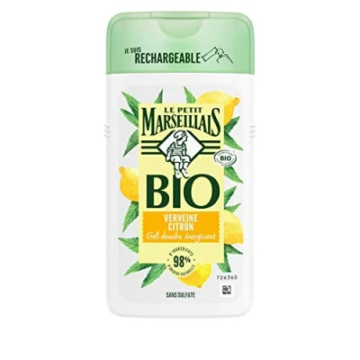 Abbildung von Le Petit Marseillais Bio Duschgel, energetisch, pH neutral, Eisenkraut Zitrone, 250 ml