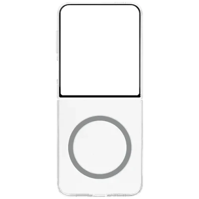 Abbildung von Samsung Galaxy Z Flip 7 Hülle MagSafe TPU Original Backcover Handyhülle Transparent