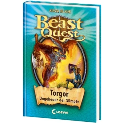Abbildung von Beast Quest (Band 13) Torgor, Ungeheuer der Sümpfe: Aufregender Abenteuerroman für Kinder ab 8 Jahre