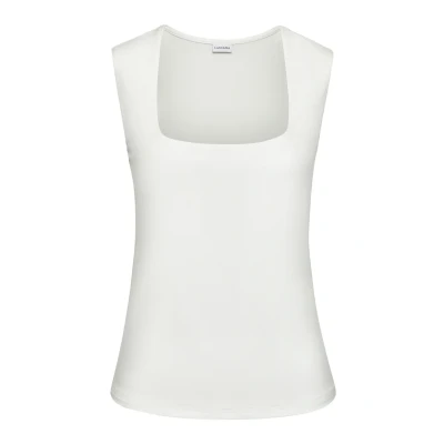 Abbildung von LASCANA Tanktop, aus bügelfreiem Material, elegantes Basic Top mit breiten Trägern
