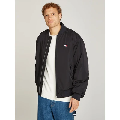 Abbildung von Tommy Jeans Entry Badge Bomberjacke, Herren, Größe: 62, Black