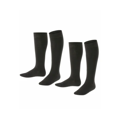 Abbildung von Esprit FOOT LOGO 2PACK UNI Kniestrümpfe für Kinder, Größe: 35 38, Black