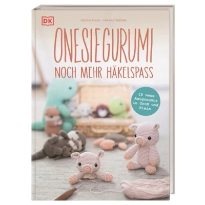 Abbildung von Onesiegurumi noch mehr Häkelspaß: 15 neue Amigurumis in Groß und Klein. Dinosaurier, Alpaka, Rentier viele