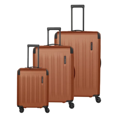 Abbildung von Travelite Dynamiic 4W L/M/S Orange Kofferset