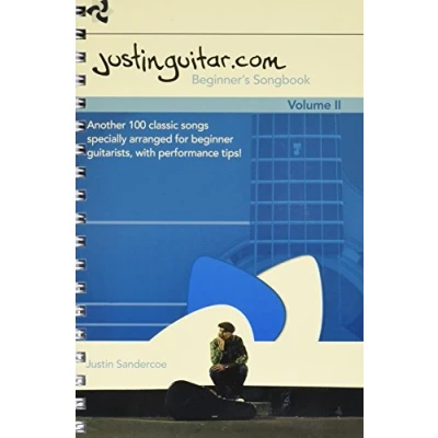 Abbildung von The Justinguitar.com Beginner&#039;s Songbook Volume 2 (Guitar Book): Noten für Gitarre: Another 100 Classic Songs Specially Arranged for Beginner Guitarists