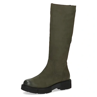 Abbildung von Caprice Plateaustiefel, Damen, Größe: 37, Cactus nubuc Schuhe