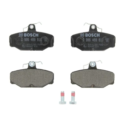Abbildung von BOSCH 0 986 469 810 Bremsbelagsatz Low Metallic FORD: Scorpio Mk1 Saloon, Sierra Hatchback, Mk2 Hatchback