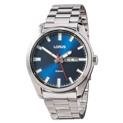 Abbildung von Lorus Herren Analog Quarz Uhr mit Metall Armband RH349AX9