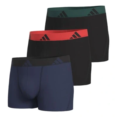 Abbildung von adidas Sportswear Trunk 3 PACK Panties Dunkelblau schwarz, Herren, Größe: Small, schwarz