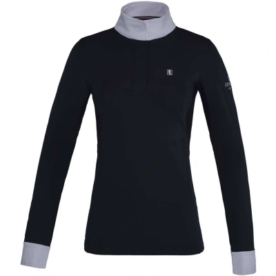 Abbildung von Kingsland Turnierhemd Classic Langarm Damen Navy XL
