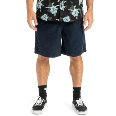 Abbildung von Quiksilver Herren Taxer Cord Ws Shorts, Dunkles Marineblau, M