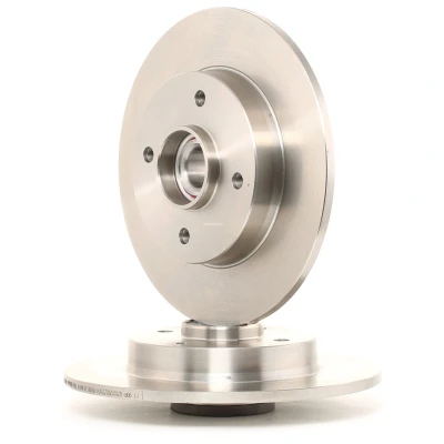 Abbildung von BREMBO BEARING DISC LINE 08.9512.27 Bremsscheibe 249 9 4 voll mit ABS Sensorring, Radlagersatz PEUGEOT: 207 Hatchback, CC, 208 I Hatchback