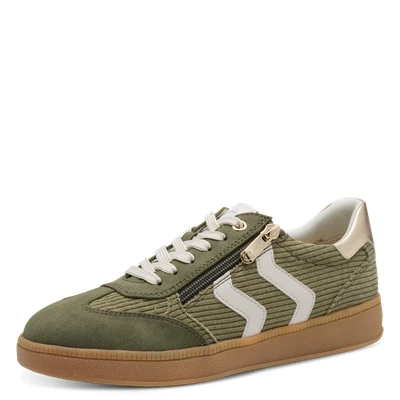 Abbildung von Marco Tozzi Sneaker low, Damen, Größe: 42, Khaki comb Schuhe