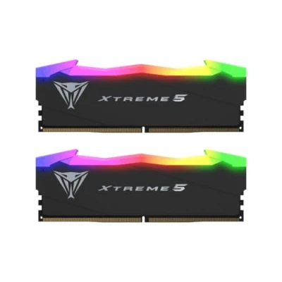 Abbildung von Patriot Viper Xtreme 5 RGB DDR5 RAM 32GB (2 x 16GB) 7600MT/s CL36 UDIMM Desktop Gaming Memory Kit PVXR532G76C36K