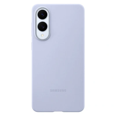 Abbildung von Samsung Silikon Back Cover Hellblau Galaxy S25 Edge