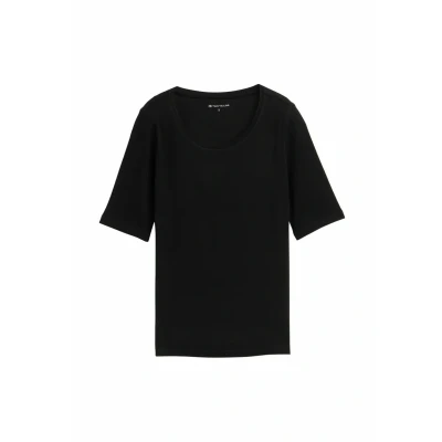 Abbildung von TOM TAILOR T Shirt, mit großem Rundhalsausschnitt