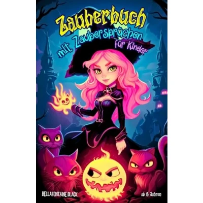 Abbildung von Zauberbuch mit Zaubersprüchen für Kinder ab 8 Jahren: Hexenbuch voller magischer Rituale, spannender Zaubertränke und fantastischer Abenteuer ... mystischen Rezepten, die Kreativität fördern!