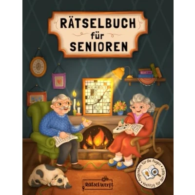 Abbildung von Rätselbuch für Senioren Angenehm die Augen, knifflig den Kopf: 100 vielseitige Rätsel in großer Schrift inkl. Sudoku, Kreuzwort &amp; Wortsuchrätseln