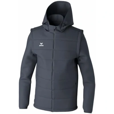 Abbildung von Erima Unisex TEAM Jacke mit abnehmbaren Ärmeln (2062404), slate grey, 3XL