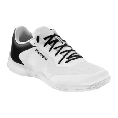 Abbildung von Kempa Kourtfly Three Handballschuh, Herren, Größe: 43, White/black Textil/synthetik