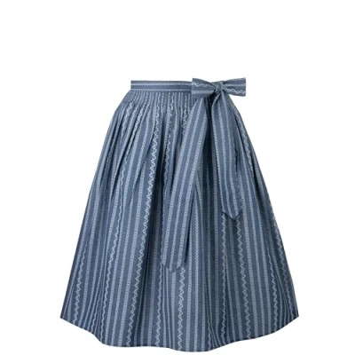 Abbildung von Stockerpoint Damen Schürze Claire Dirndlschürze, Rauchblau