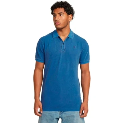 Abbildung von G STAR Dunda Overdyed Poloshirt, Herren, Größe: Medium, Pilot gd