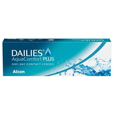 Abbildung von Dailies AquaComfort Plus Tageslinsen weich, 30 Stück, BC 8.7 mm, DIA 14.0 4.75 Dioptrien