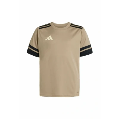 Abbildung von adidas Unisex Kinder SQUADRA25 Jersey Short Sleeve Kids, Blanch Cargo/Black/Warm Vanilla, 13 14 Years