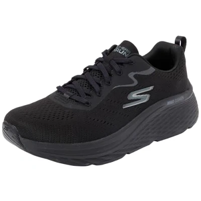 Abbildung von Skechers Damen MAX Cushioning Elite 2.0 Levitate, Schwarzer Textilbesatz, 41 EU