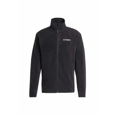 Abbildung von Adidas Terrex Multi FULL ZIP Fleecejacke, Herren, Größe: XXL, Black