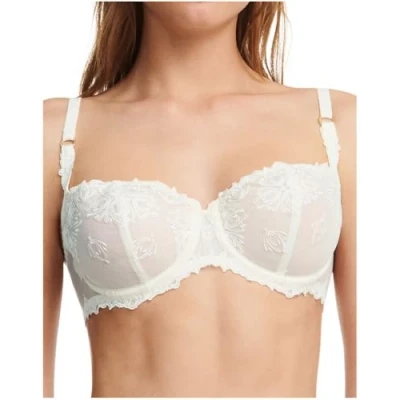 Abbildung von Chantelle Champs Elysees AUSSENTRÄGER Balconette BH, Damen, Größe: 75F, Offwhite