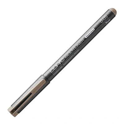 Abbildung von COPIC Multiliner 0,05 mm, Warm Gray, Fineliner mit einer feinen Spitze und wasserbeständiger Pigmenttinte