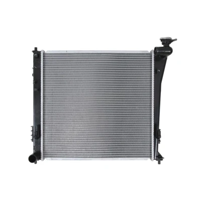 Abbildung von NRF 59086 Kühler, Motorkühlung Aluminium 487 468 26 Kühlrippen gelötet HYUNDAI: i40 Estate, Saloon