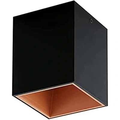 Abbildung von Eglo 94496 Deckenleuchte LED POLASSO schwarz, kupfer, max. 1X3,3W