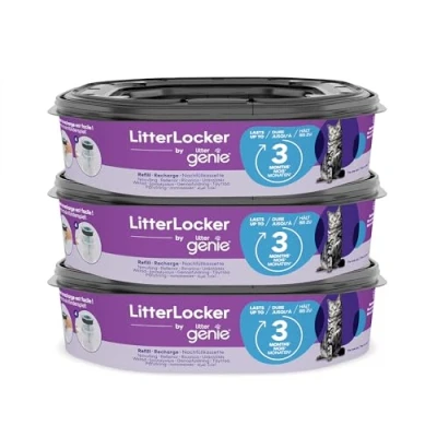 Abbildung von Litter Genie LitterLocker XL Nachfüllkassette, 3er Pack