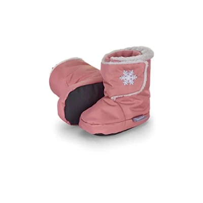 Abbildung von Sterntaler Baby Mädchen Schneeflocke Babyschuh Babystiefel, Babystiefelchen Mid Top atmungsaktiv mit Kunststoff Sohle rosa, 16