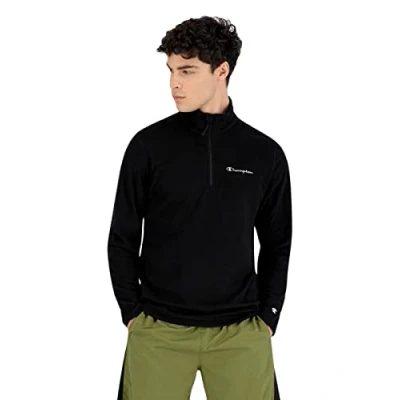 Abbildung von Champion HALF ZIP Fleecepullover, Herren, Größe: XL, Black