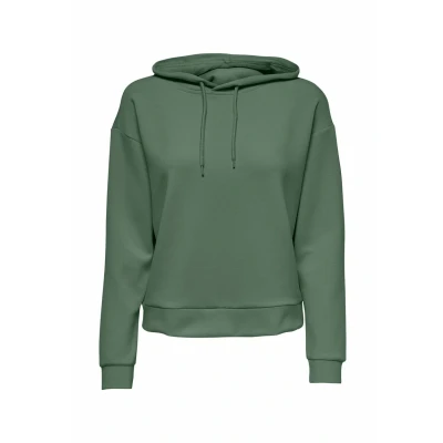 Abbildung von ONLY Play Onplounge LIFE HOOD NOOS Kapuzenpullover, Damen, Größe: Large, Duck green