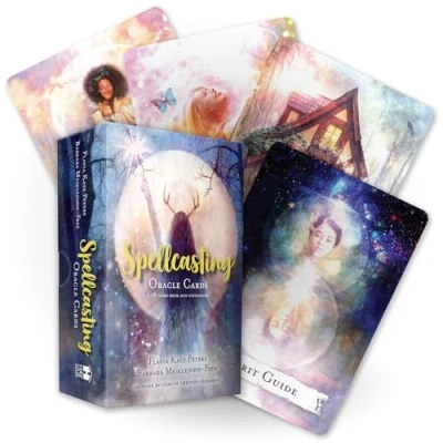 Abbildung von Spellcasting Oracle Cards: A 48 Card Deck and Guidebook