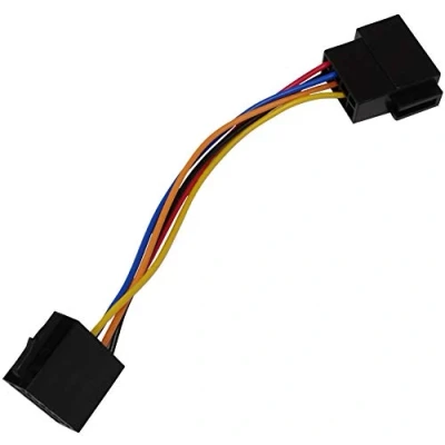 Abbildung von Aerzetix ISO Konverter Adapter Kabel Radioadapter Radio Stecker Verbindungskabel männlich weiblich 8PIN