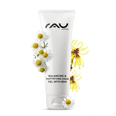 Abbildung von RAU Balancing &amp; Mattifying Face Gel mit BHA 75 ml Creme bei unreiner öliger Haut, Mitessern, Mischhaut