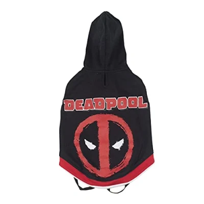 Abbildung von Cerdá ForFanPets Hunde Zubehör Hundekleidung Deadpool Hundejacke Offizielle Marvel Lizenz